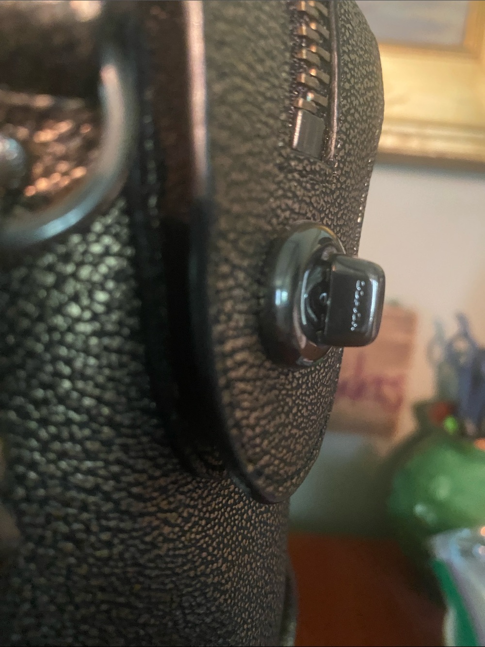 Coach Rhyder 24 Satchel Shoulder Crossbody Bag in Metallic Gunmetal Leather - Picture 6 of 16
